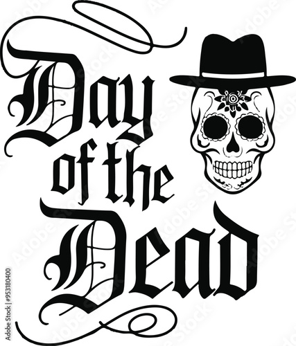 Day of the dead vector art