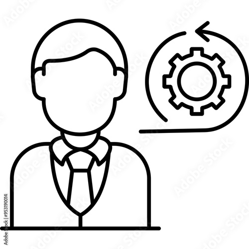 Project development vector icon 