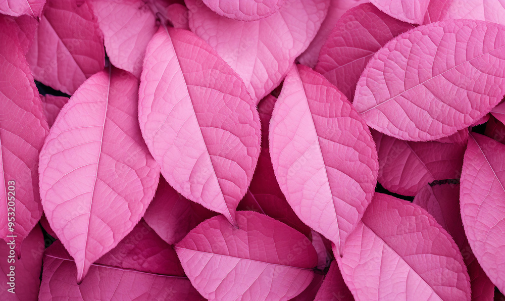 closeup nature view of pink leaves closeup nature view of pink leaves
