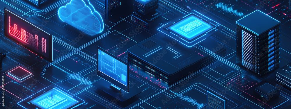 Isometric Cloud Infrastructure Isometric Cloud Infrastructure
