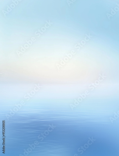 A Serene Shallow Blue Gradient Fade Background, Ideal for Modern Designs Seeking a Subtle and Dreamy Aesthetic. Perfect for Websites, Advertisements, and Creative Projects Requiring a Soothing Visual 