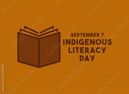Vector Illustration of Indigenous Literacy Day. September 7. Flat design vector.