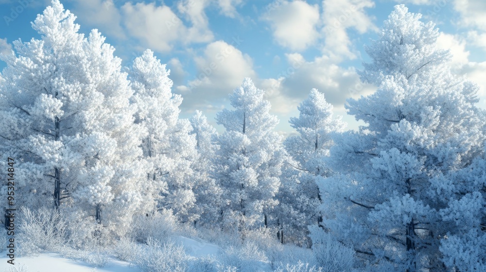 Frozen nature Frozen nature