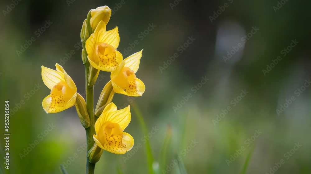 Orchid named Spathoglottis. Orchid named Spathoglottis.