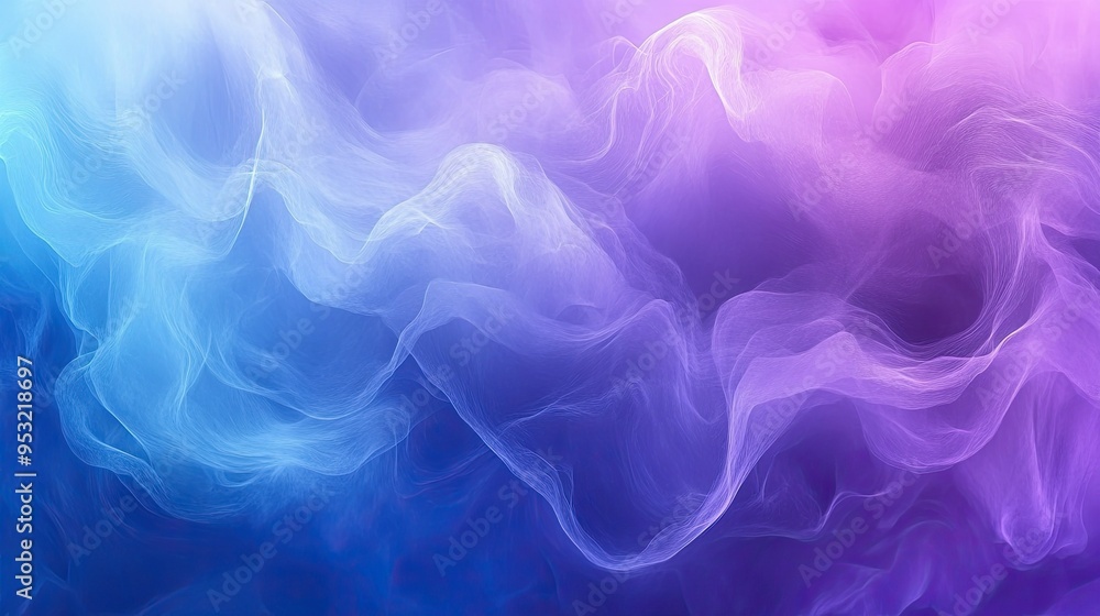 A smooth gradient of cool blues and purples, creating a calming, abstract background with soft transitions A smooth gradient of cool blues and purples, creating a calming, abstract background with soft transitions
