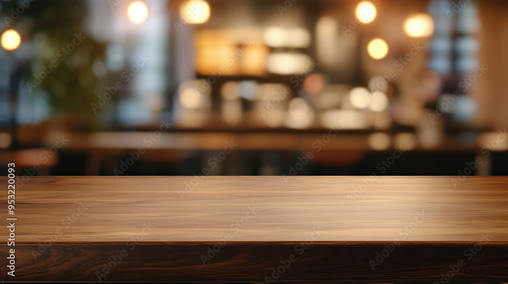 brown table on blurred aesthetic cafe background, detailed high resolution image brown table on blurred aesthetic cafe background, detailed high resolution image