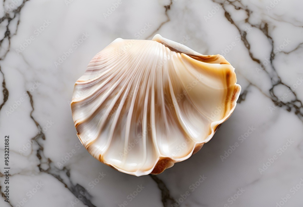 Seashell are beautiful and used for decoration, with patterns and colors. Seashell are beautiful and used for decoration, with patterns and colors.
