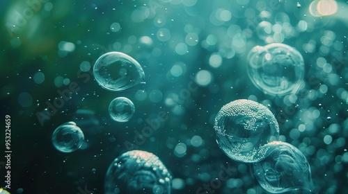 bubbles underwater wallpaper