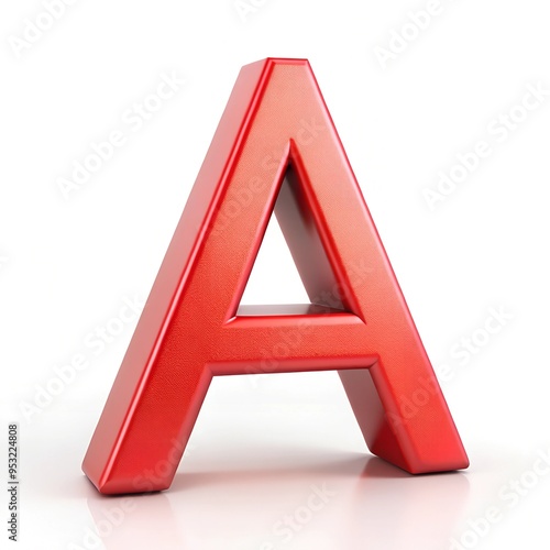 3d letter a