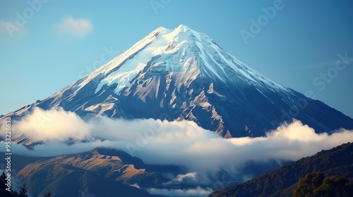 snow capped mountain wallpaper