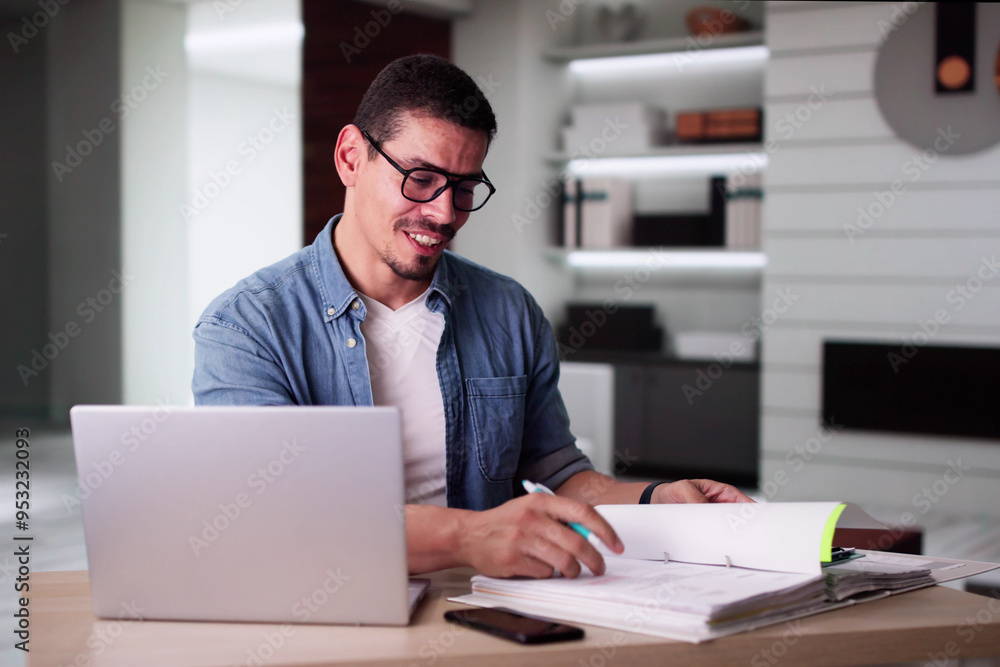 Calculating Finances Online Using Laptop. Tax,Budget Calculating Finances Online Using Laptop. Tax,Budget