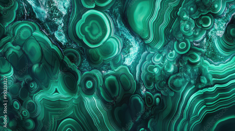 abstract background of malachite surface in green and emerald tones, detailed and intricate image abstract background of malachite surface in green and emerald tones, detailed and intricate image