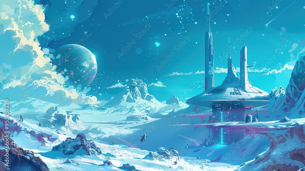 futue city wallpaper