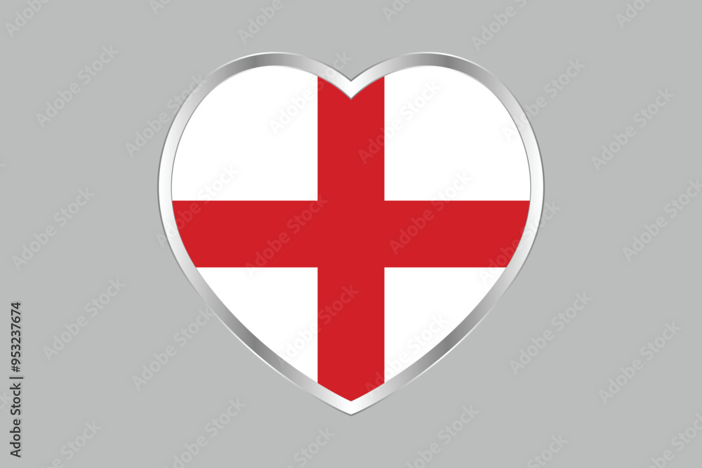 England flag sign, The flag of England, England national Flag Vector illustration, England crossed flags, Standard color
England flag sign, The flag of England, England national Flag Vector illustration, England crossed flags, Standard color