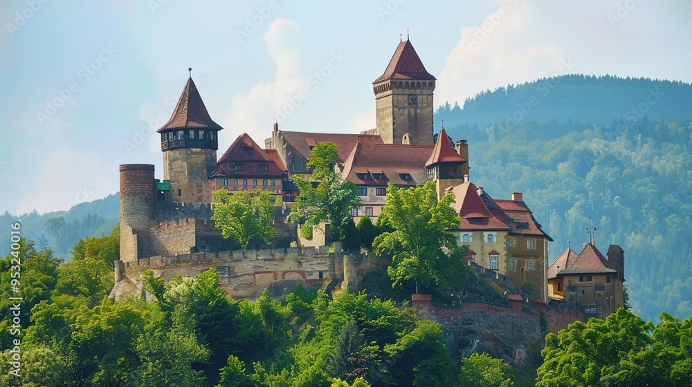 Obraz premium historic castle