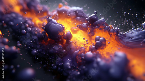 Abstract background with pu...