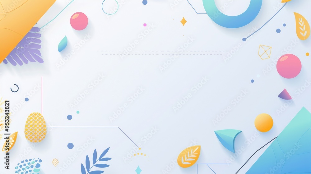 Abstract Colorful Geometric Background Abstract Colorful Geometric Background