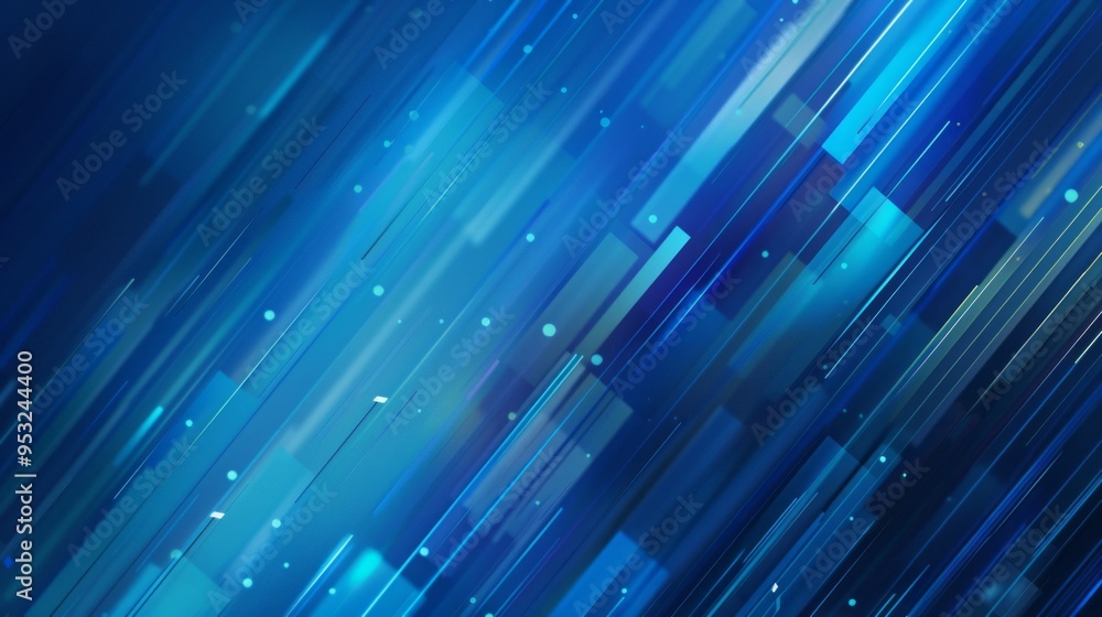 Abstract Blue Lines and Shapes Background Abstract Blue Lines and Shapes Background