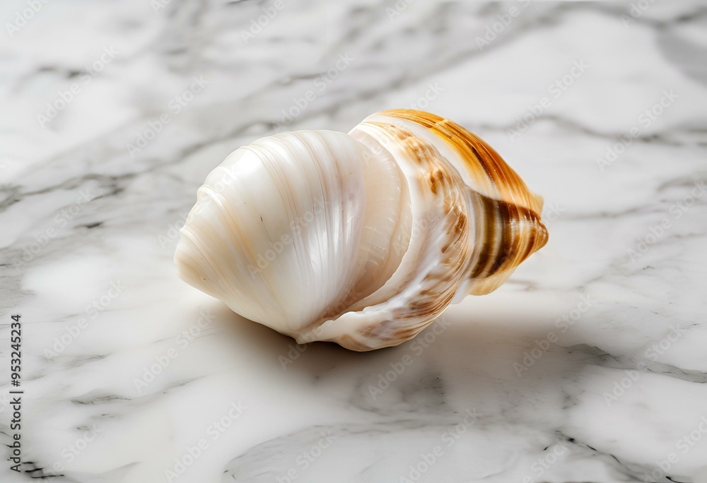 Seashell are beautiful and used for decoration, with patterns and colorful. Seashell are beautiful and used for decoration, with patterns and colorful.