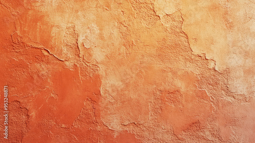 textured terracotta orange background with shaded gradient on a stucco wall vintage italian aesthetic, high quality image