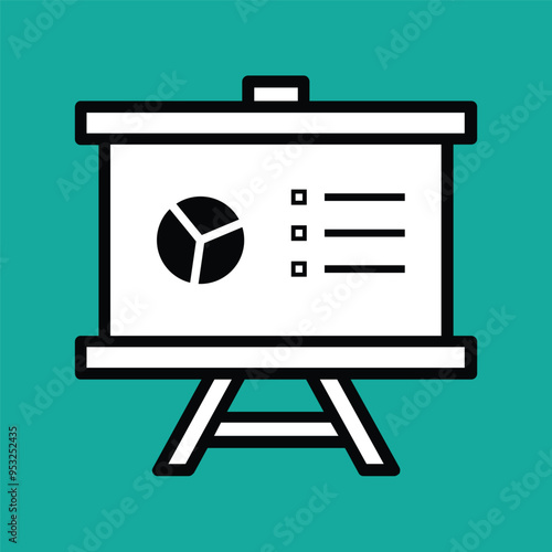 Basic RGBresults. research, diagrams. flat design style icon. Suitable for use for education, business, competitions. vector design template