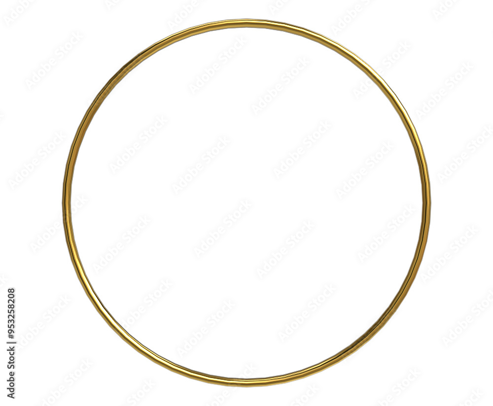 3d golden round circle or Ellipse design element rendering 3d golden round circle or Ellipse design element rendering
