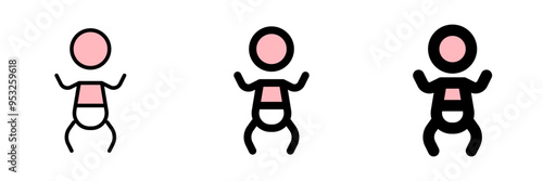 Editable baby, nursing room vector icon. Part of a big icon set family. Perfect for web and app interfaces, presentations, infographics, etc
