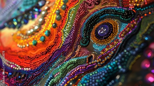 close up of a peacock