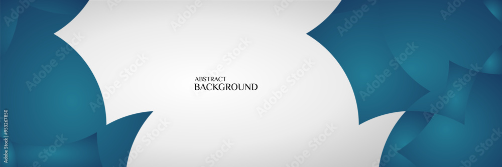 a blue and white abstract background with some shapes. a blue and white abstract background with some shapes.