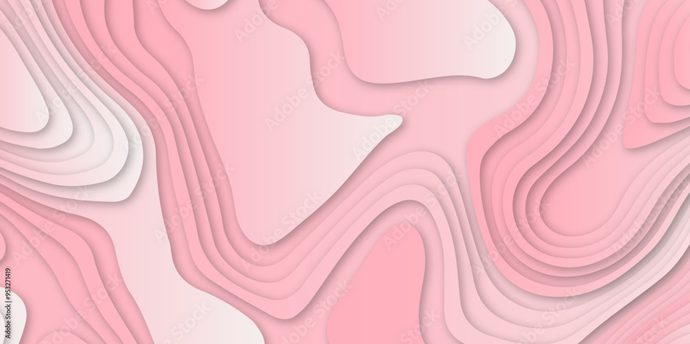 Abstract colorful gradient papercut pattern background design .3d wave paper texture vector illustration .seamless fabric waves lines backdrop .Beautiful modern Papercut style elegant fluid background Abstract colorful gradient papercut pattern background design .3d wave paper texture vector illustration .seamless fabric waves lines backdrop .Beautiful modern Papercut style elegant fluid background
