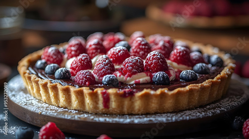 Closeup of a delicious rasp...