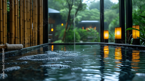 Close-up of a tranquil outd...
