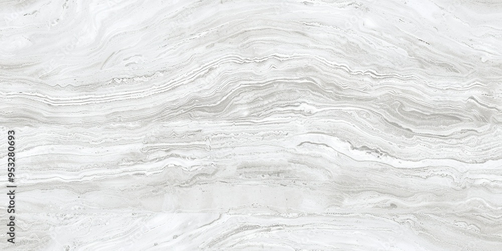 Obraz premium Seamless white marble texture with subtle gray veins.
