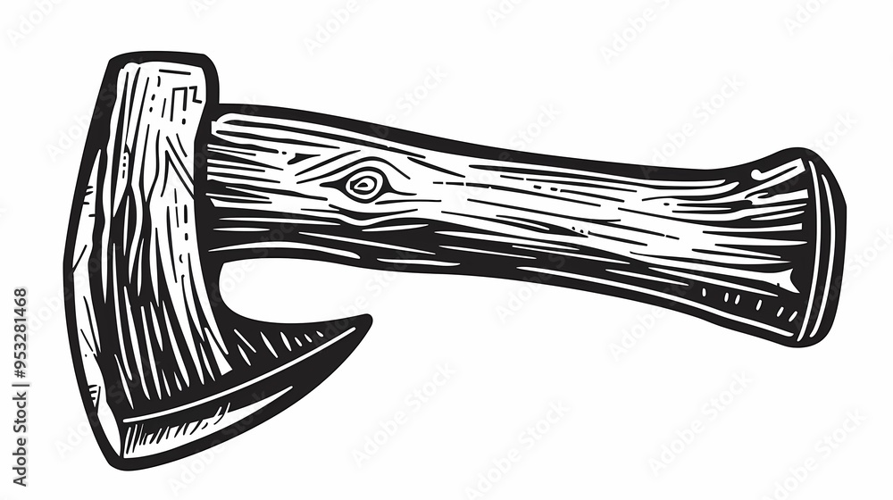 Printable coloring page featuring detailed outline of hand tools Printable coloring page featuring detailed outline of hand tools