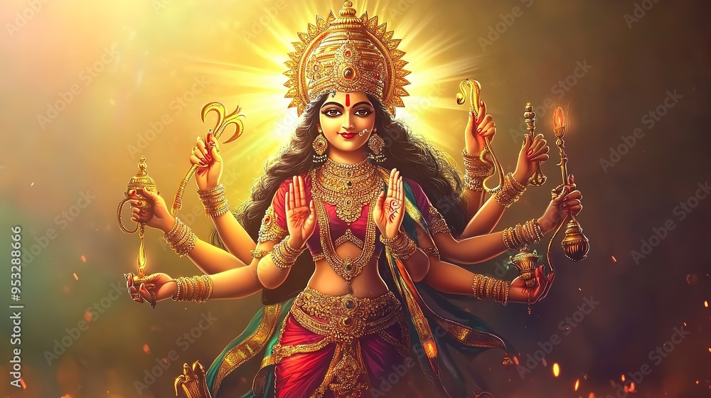 Fototapeta premium India's religious festival of Notre Dame,generated with AI.