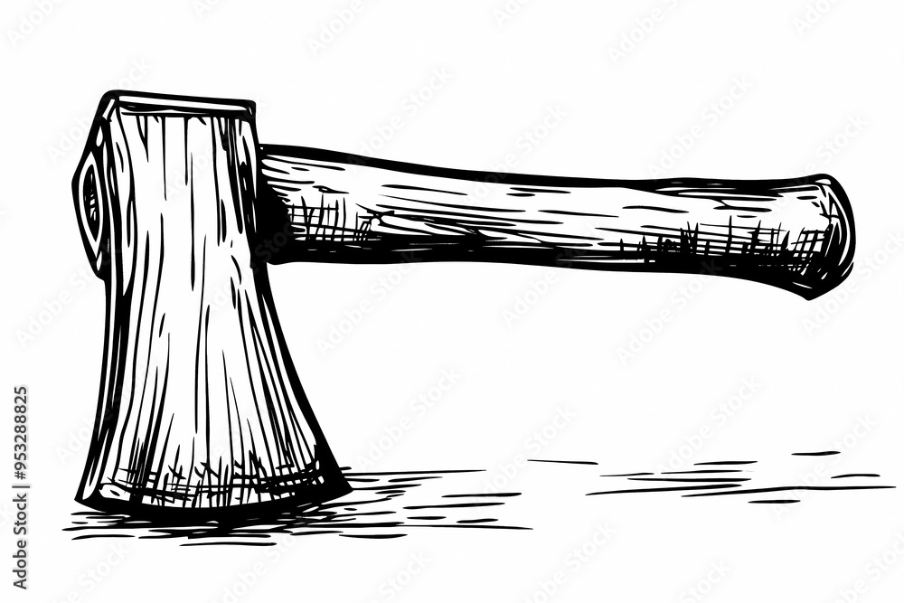 Printable coloring page featuring detailed outline of hand tools Printable coloring page featuring detailed outline of hand tools