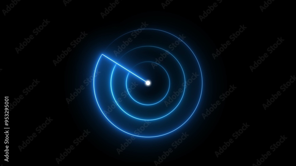 Digital Searching Military Target Radar Signal Illustration Background. Digital Searching Military Target Radar Signal Illustration Background.