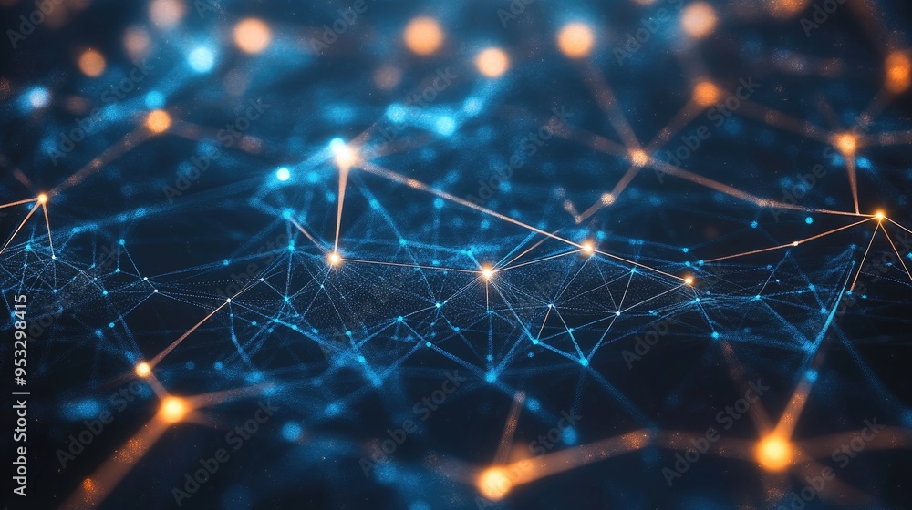 A futuristic technology network background with intricate lines and glowing nodes, representing the seamless flow of digital information. A futuristic technology network background with intricate lines and glowing nodes, representing the seamless flow of digital information.