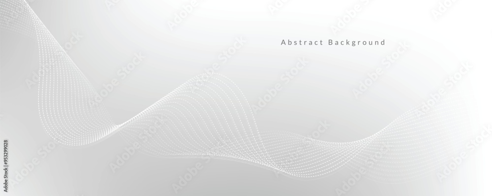 Abstract white wave background Abstract white wave background
