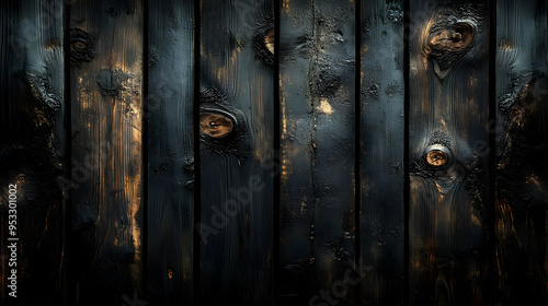 Dark Wood Background Textur...