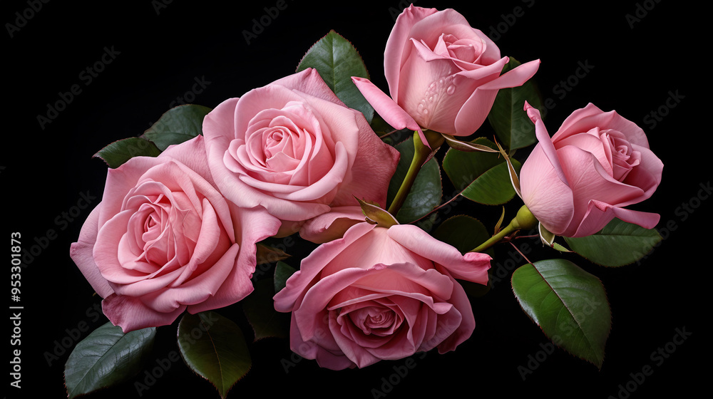 Pink roses