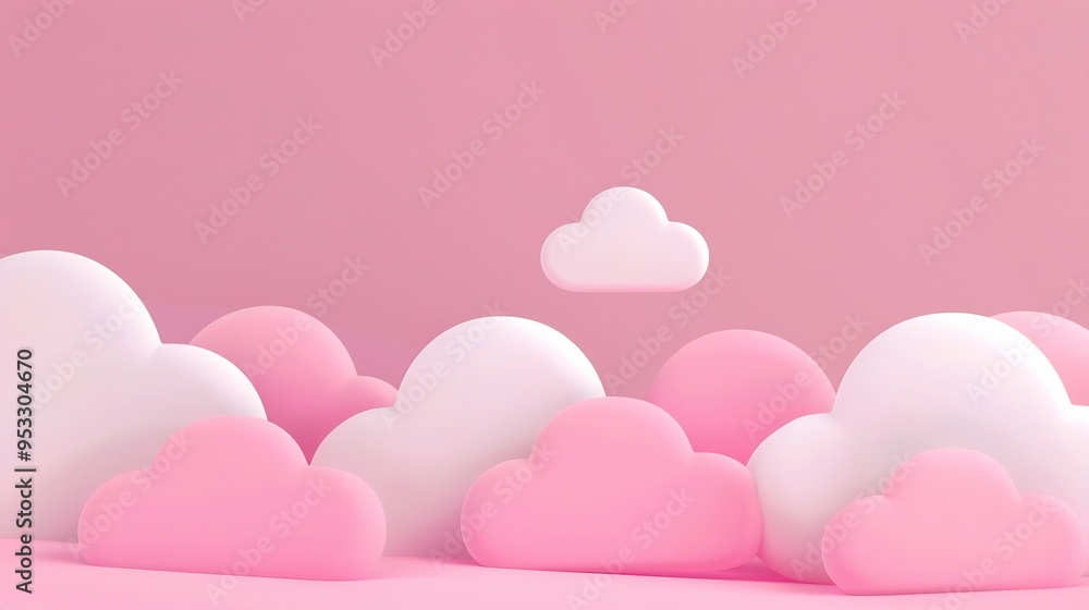 Stunning Pink Minimal Cloud Background: A Dreamy and Elegant Visual Delight. Showcasing the Softness and Charm. Stunning Pink Minimal Cloud Background: A Dreamy and Elegant Visual Delight. Showcasing the Softness and Charm.