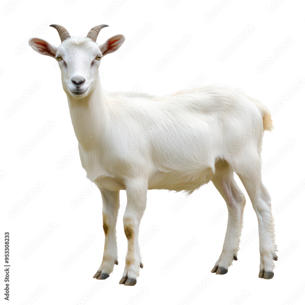 Goat object isolated on transparent png. Goat object isolated on transparent png.