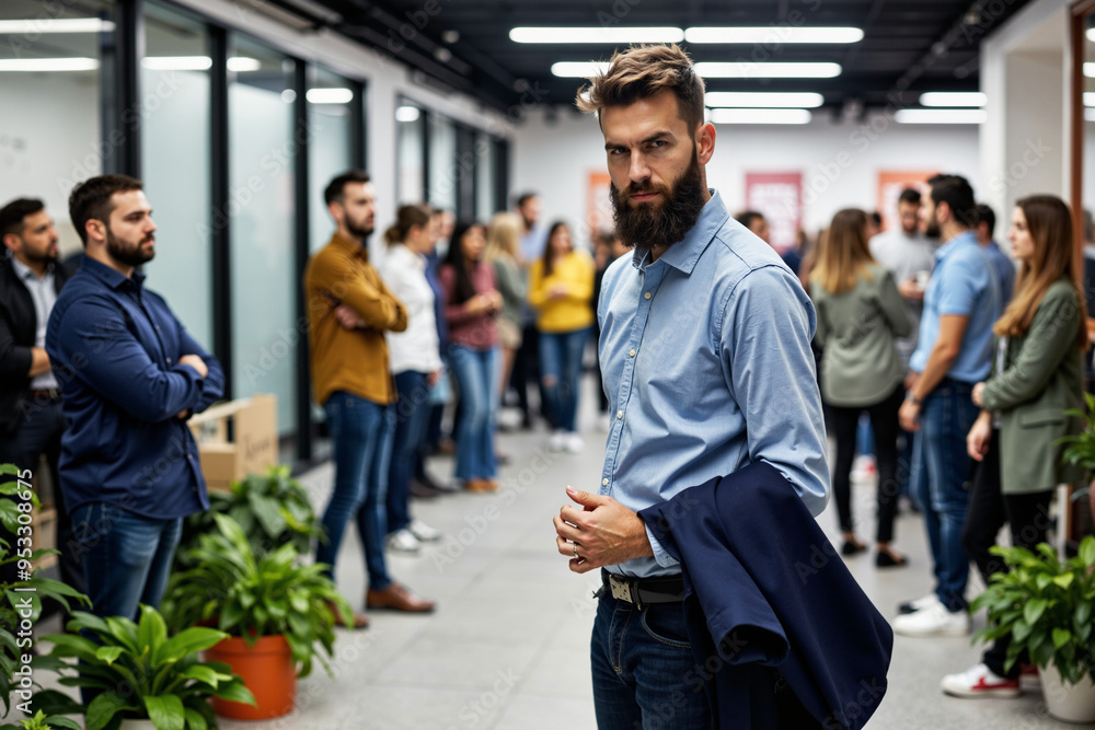 Nervous Job Seeker in Interview Queue: Capturing Career Anxiety for Recruitment and Job Search Platforms Nervous Job Seeker in Interview Queue: Capturing Career Anxiety for Recruitment and Job Search Platforms