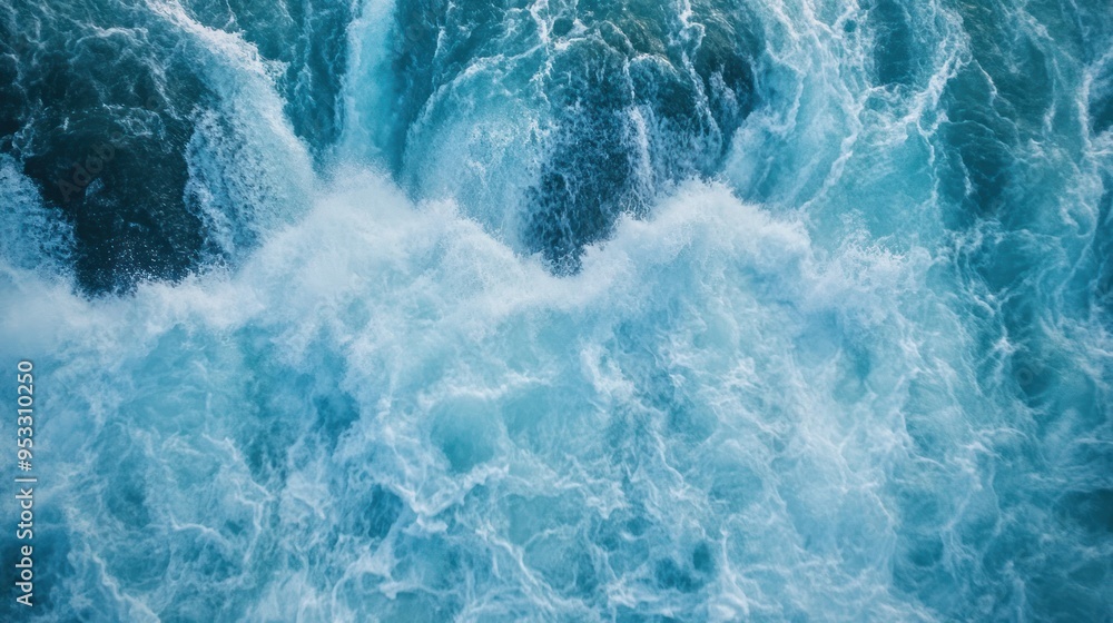 Ocean Waves from Above