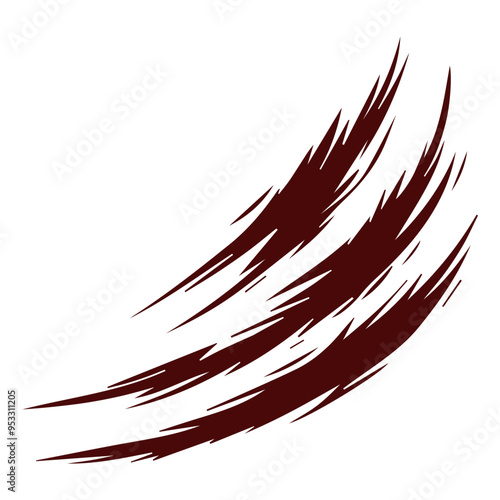 animal Claw scratches mark