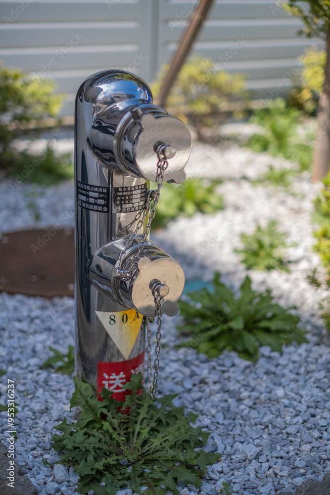 Fire hydrant on the street