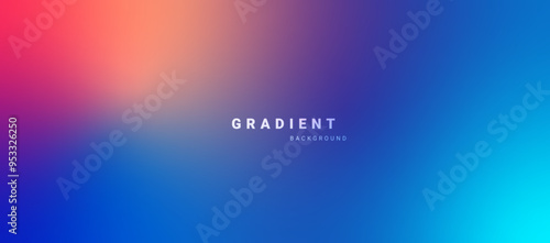 Blurred colored gradient background for presentation, banner,backdrop. Vector illustration.
