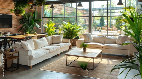 Sustainable Biodesign Event Space with Natural Elements and Eco Conscious Decor