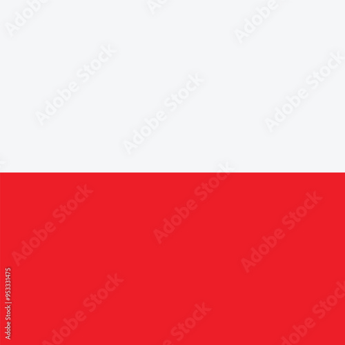 Flag of Poland vector illustration. Free Download Flag of Poland vector illustration. - GFXLoad